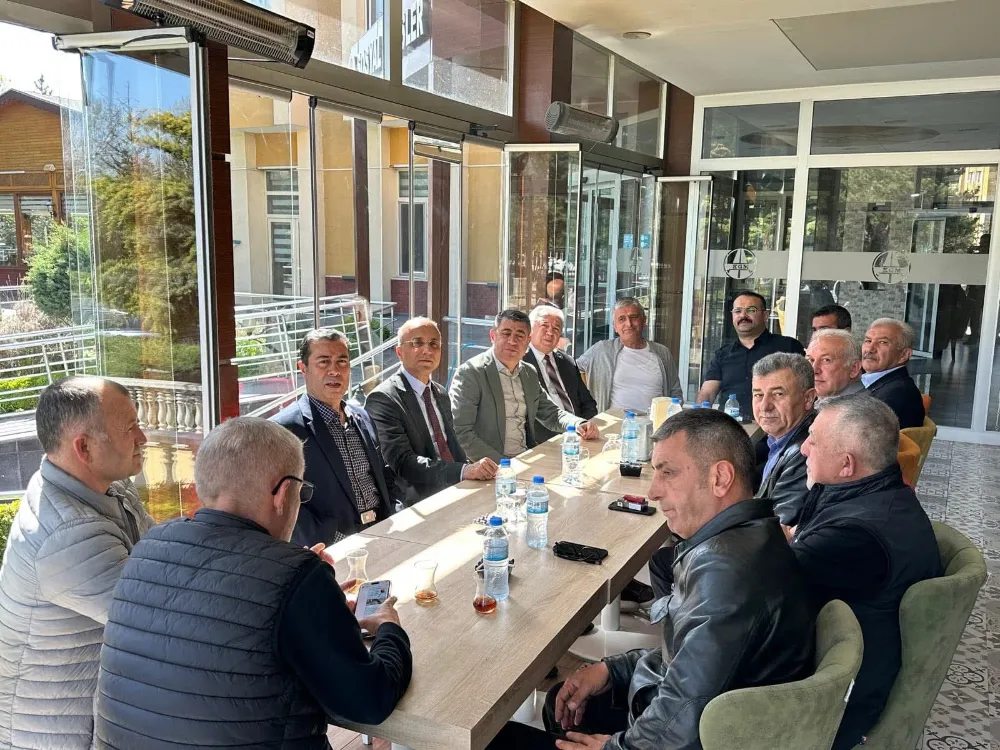 GENÇ VE KESKİN İŞÇİ TEMSİLCİLERİ İLE GÖRÜŞTÜ