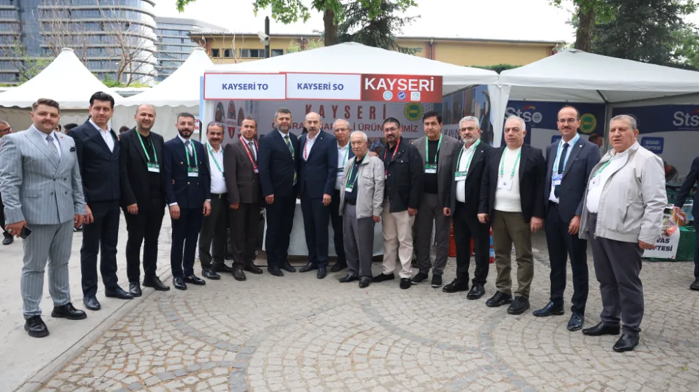 KAYSERİ’NİN YÖRESEL LEZZETLERİ TOBB GENEL KURULU’NDA TANITILDI