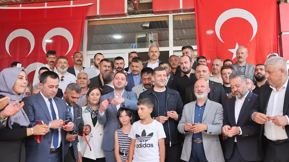 MHP KOCASİNAN 4. BÖLGE BAŞKANLIĞI TÖRENLE AÇILDI