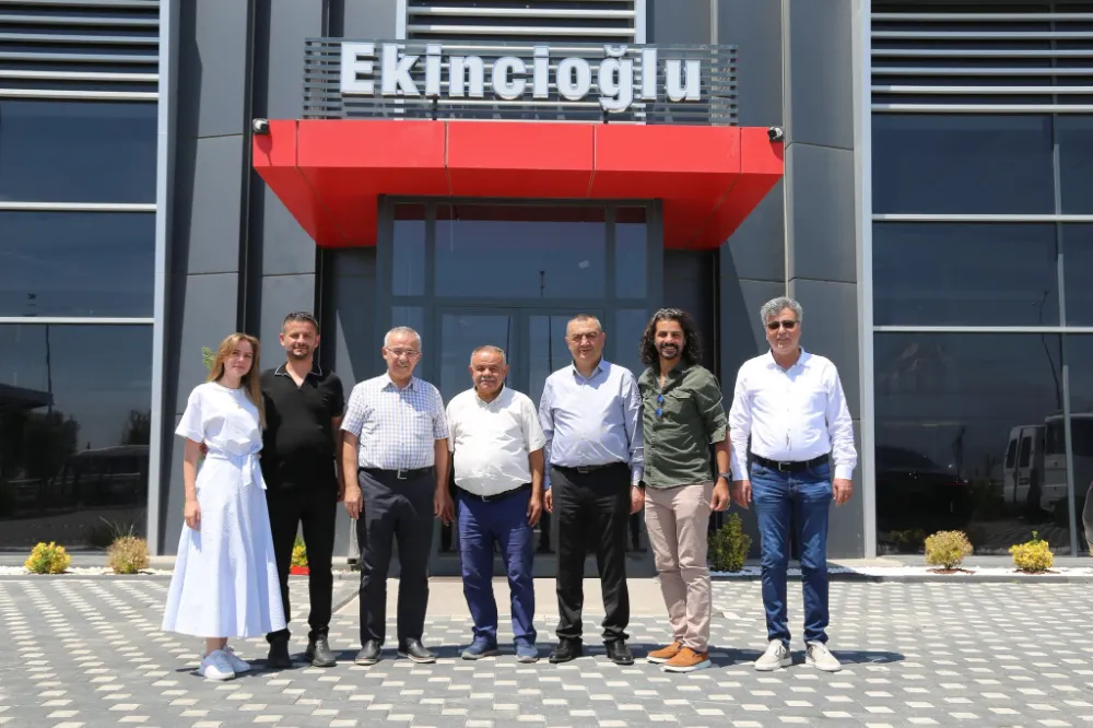 EKİNCİOĞLU, KAYSO YÖNETİM KURULUNU AĞIRLADI