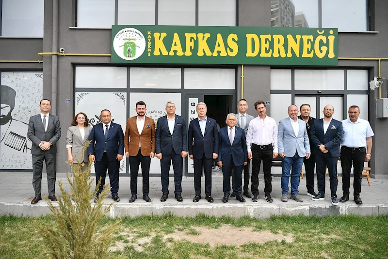 Akar ve Büyükkılıç’tan Kayseri Kafkas Derneği’ne ziyaret

