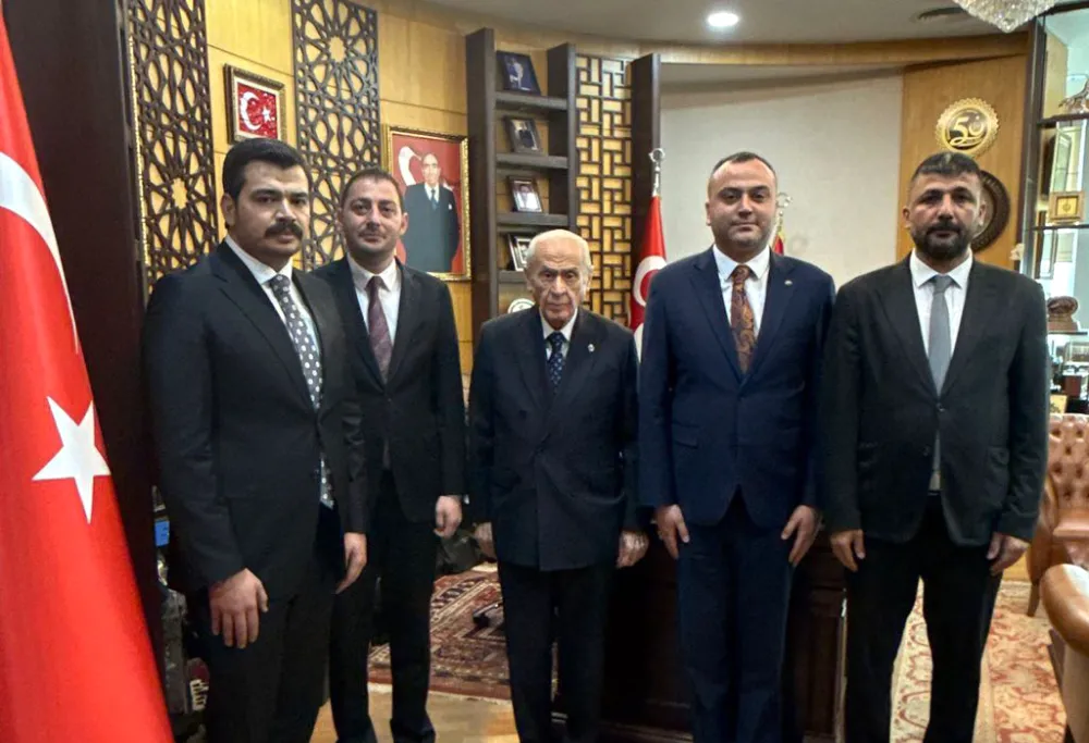 MHP İL YÖNETİMİNDEN DEVLET BAHÇELİ’YE ZİYARET
