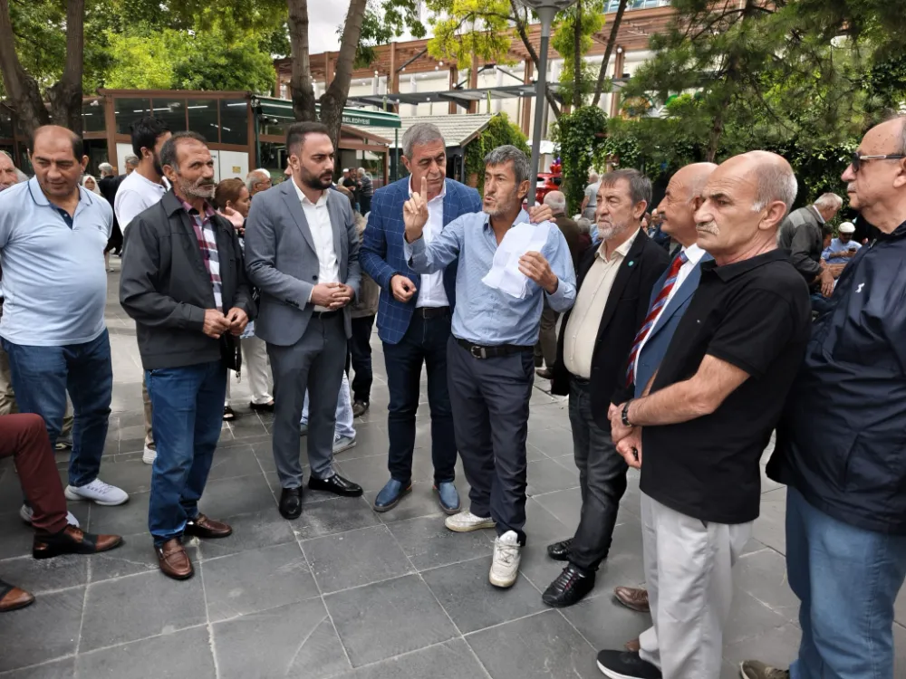 İYİ PARTİLİLER EMEKLİLERİN NABZINI TUTTU