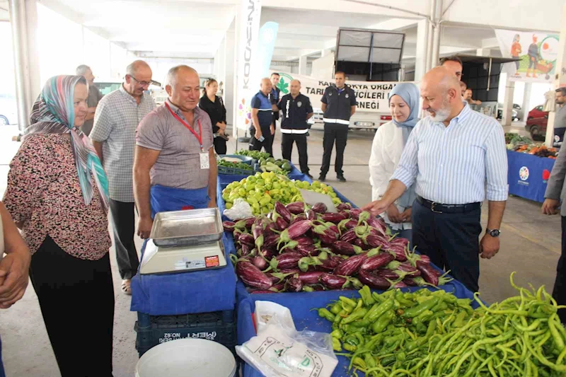 Yüzde 100 Ekolojik Pazar açıldı
