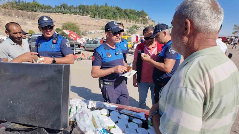 Bit pazarında bozulmuş gıdaya rastlanmadı
