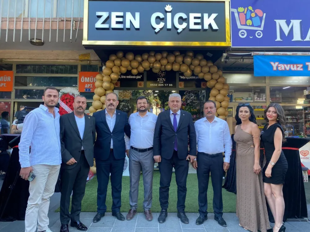 ZEN ÇİÇEK  TÖRENLE AÇILDI 