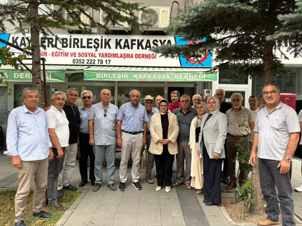 MİLLETVEKİLİ BÖHÜRLER’DEN BİRLEŞİK KAFKASYA DERNEĞİNE ZİYARET