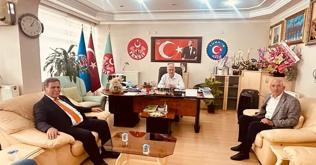 ODA BAŞKANLARINDAN CANBAZ’A HAYIRLI OLSUN ZİYARETİ