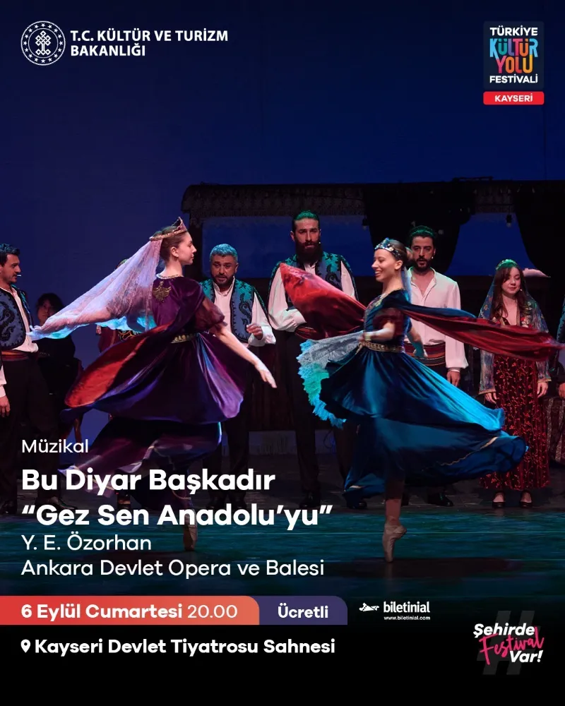 KAYSERİ İLK KEZ KÜLTÜR YOLU’NDA