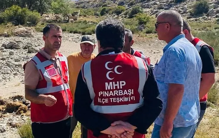 PINARBAŞI MHP İLÇE BAŞKANI MAĞARA