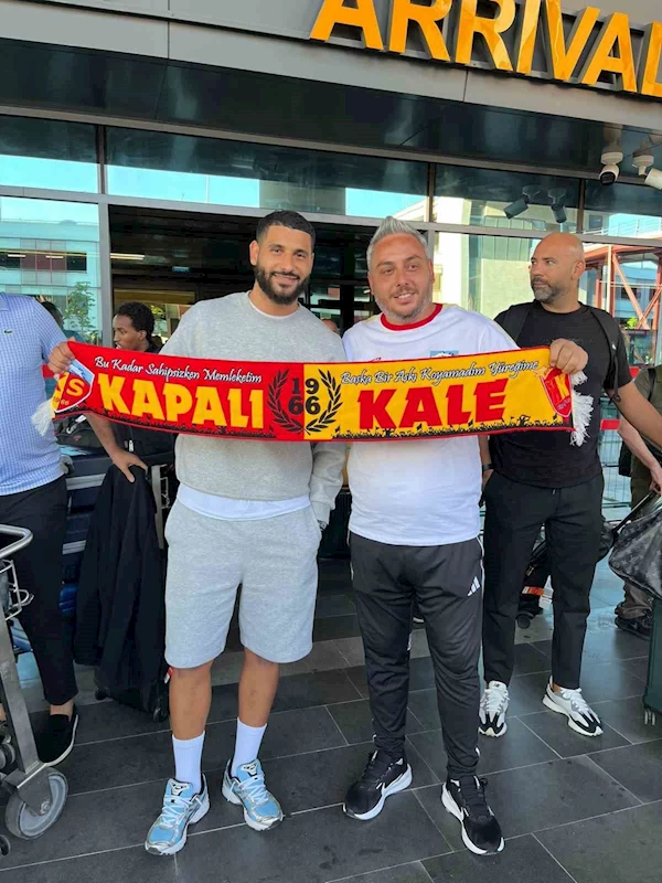 Youssef Ait Bennasser, Kayseri’ye geldi
