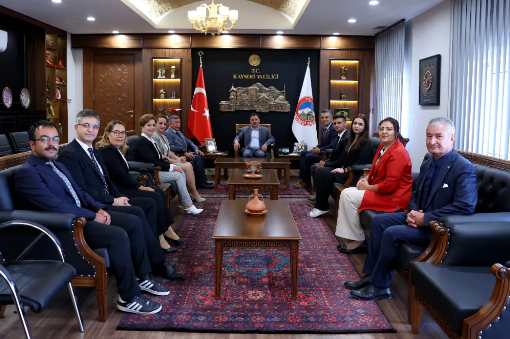 ADD’DEN VALİ ÇİÇEK’E ZİYARET